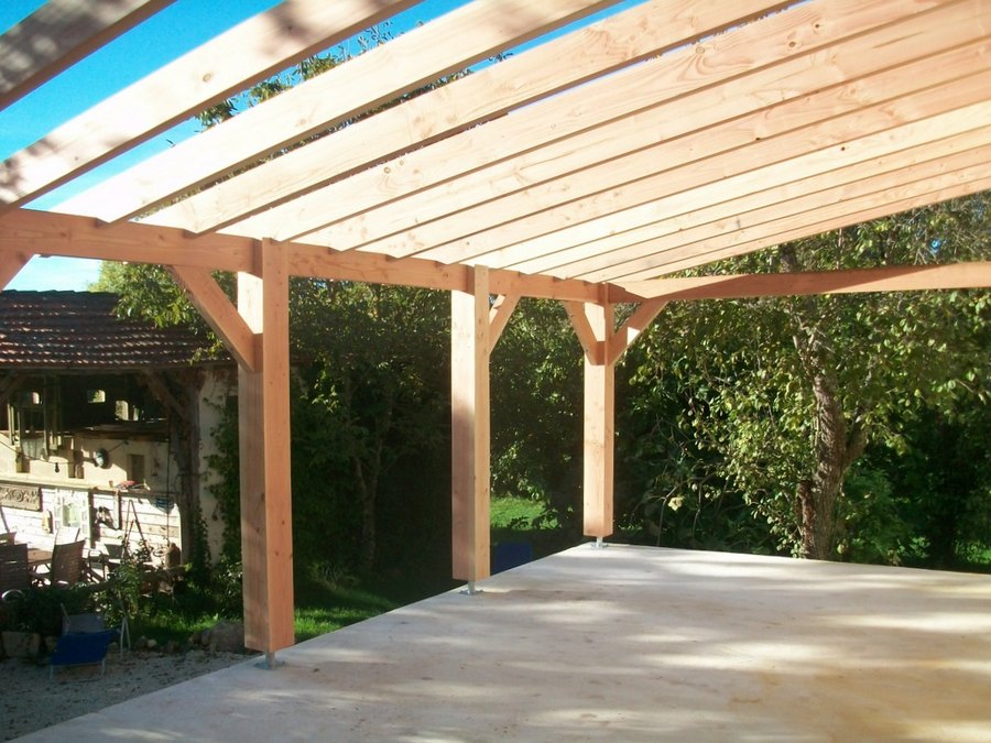 pergola bois 4 x 6